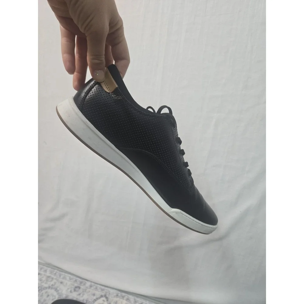 Aldo Men's Shoes Black‎ White Vilasen Oxford Size 10 Lace Up Perforated